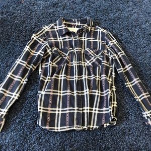 Long sleeve flannel